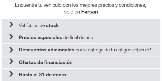 Encuentra tu vehículo con los mejores precios y condiciones, sólo en Fersán